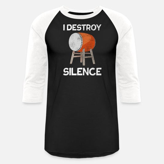I Destroy Silence Taiko Mitsudomoe Retro Drummer