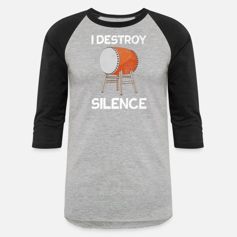 I Destroy Silence Taiko Mitsudomoe Retro Drummer