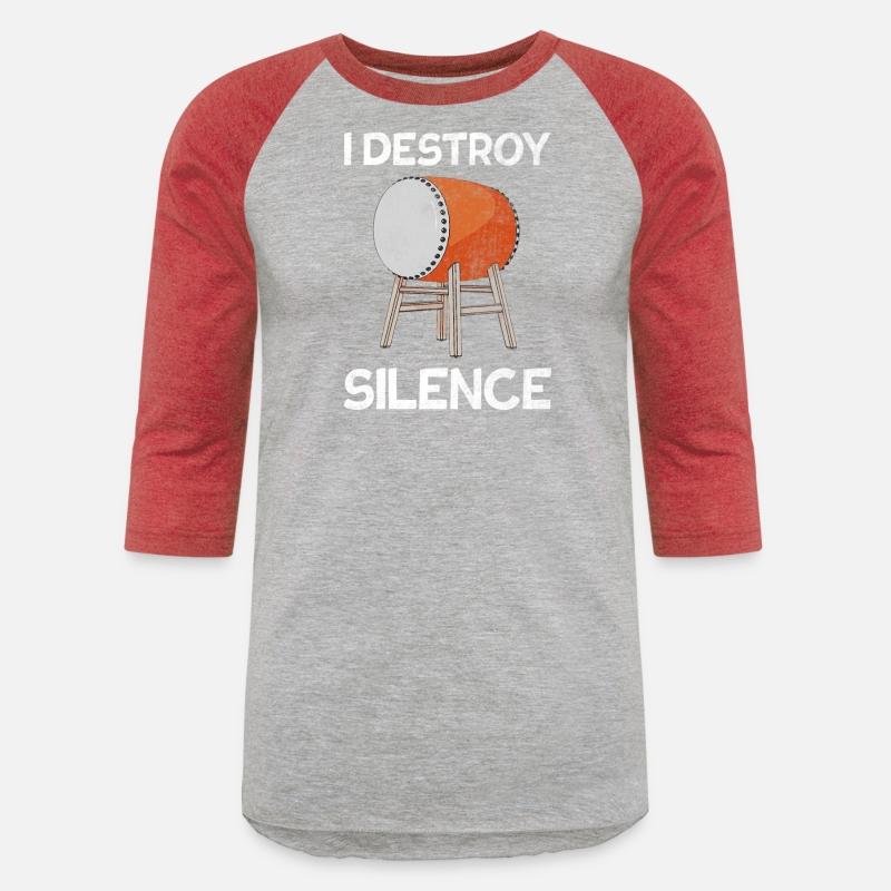 I Destroy Silence Taiko Mitsudomoe Retro Drummer