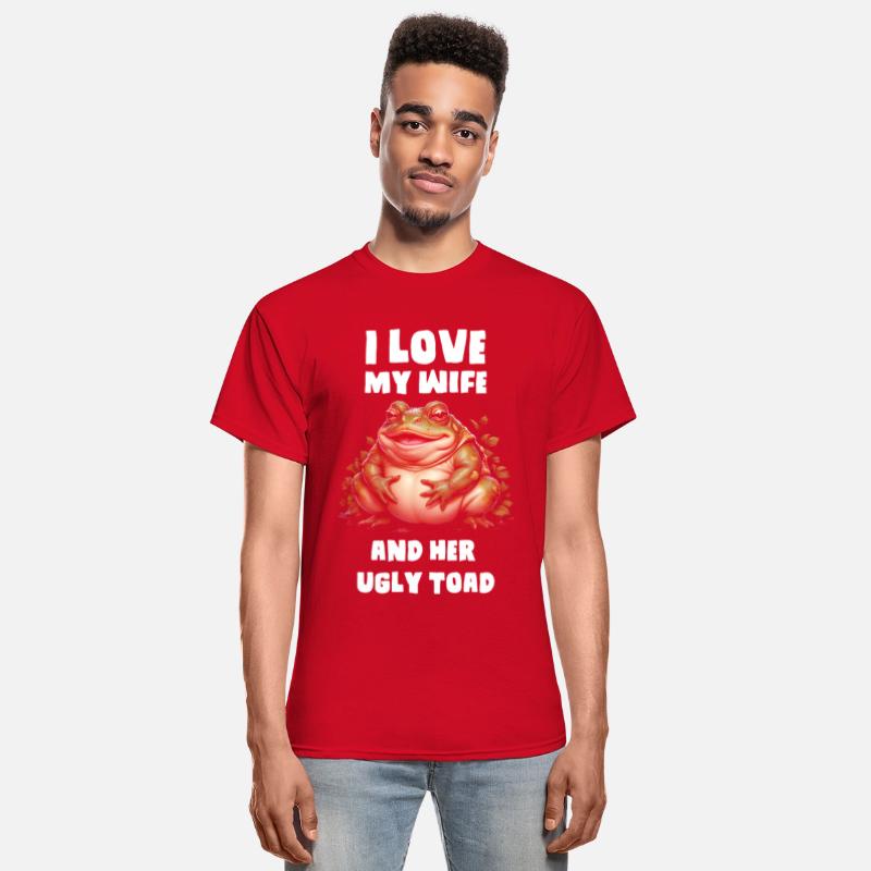 I love my wife and her ugly toad herpetologist