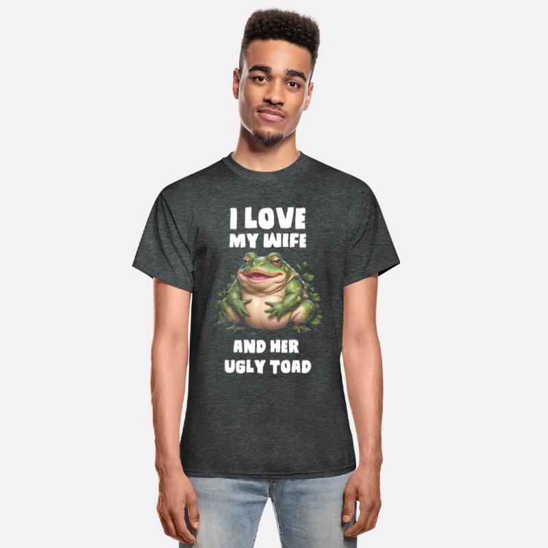 I love my wife and her ugly toad herpetologist