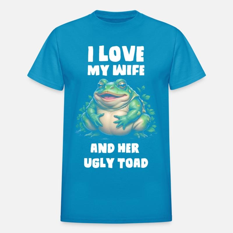 I love my wife and her ugly toad herpetologist