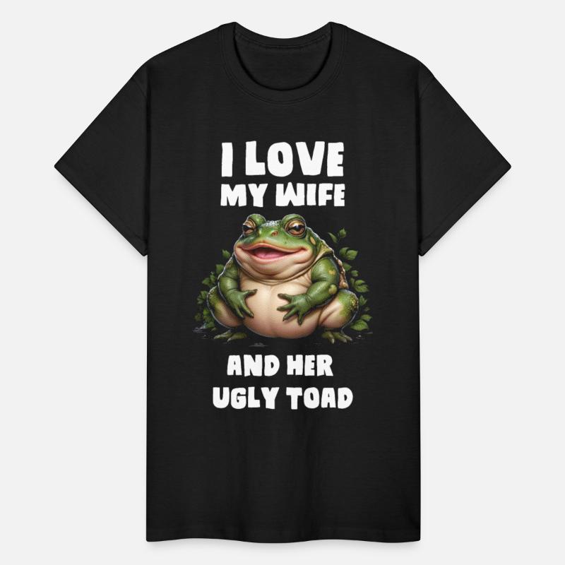 I love my wife and her ugly toad herpetologist