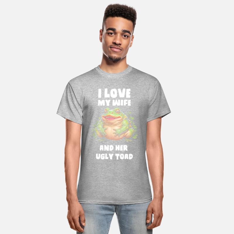 I love my wife and her ugly toad herpetologist