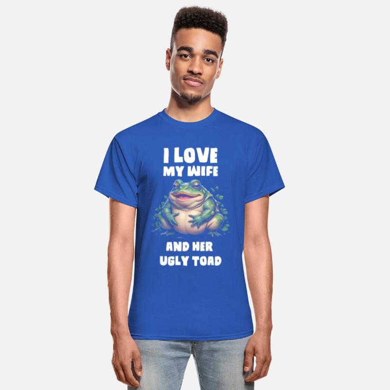 I love my wife and her ugly toad herpetologist