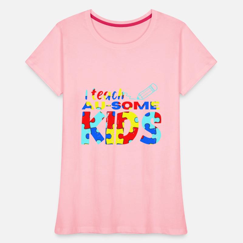 I teach au-some kids, autism awarness.