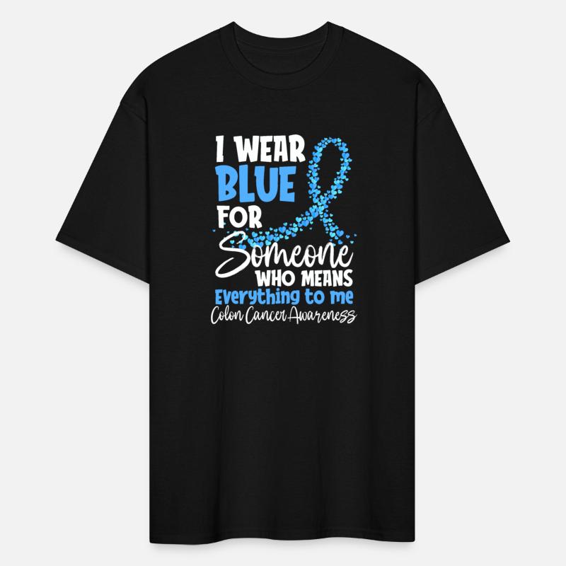 I Wear Blue Colorectal Cancer Colon Cancer Blue