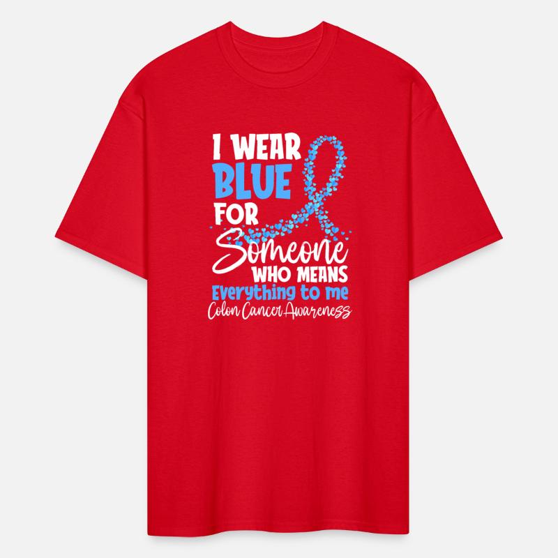 I Wear Blue Colorectal Cancer Colon Cancer Blue