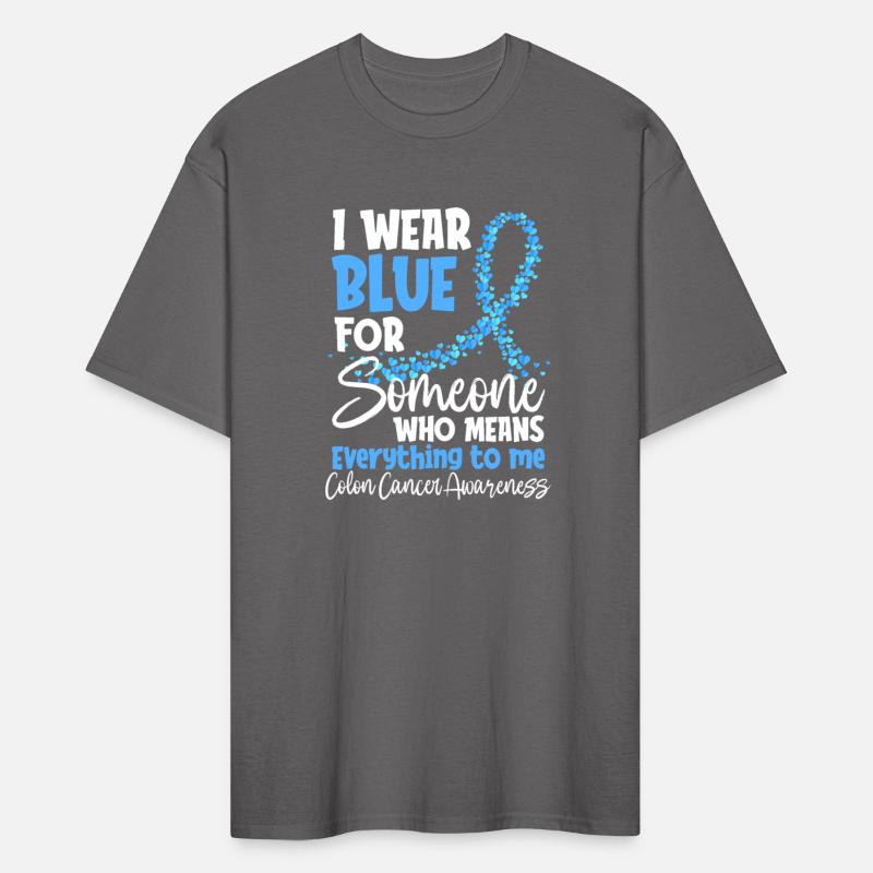 I Wear Blue Colorectal Cancer Colon Cancer Blue