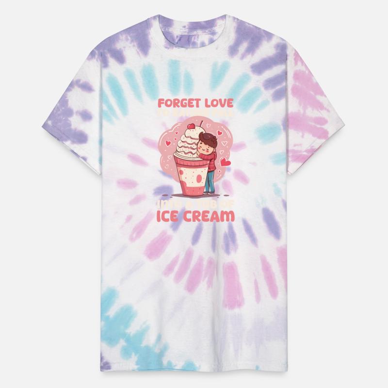 Ice Cream Lover Forget Love Fall into Tub Ice Crea