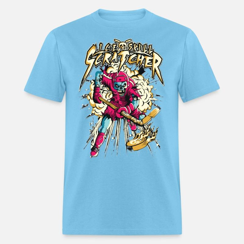 Ice Skull Scratcher – Hardcore Skeleton Hockey Pla