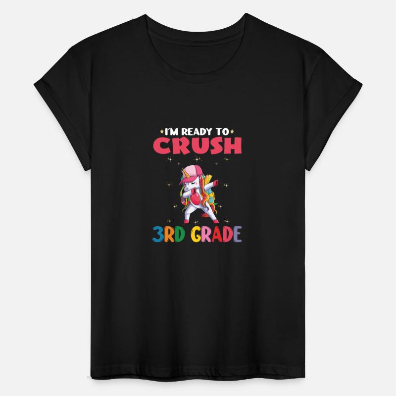 Im Ready To Crush 3rd Grade-Back To School-Funny