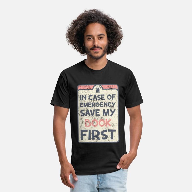 In case of emergency save my book first.