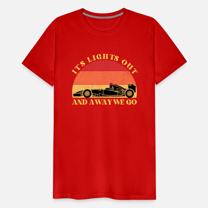 Its Lights Out And Away We Go Retro Sunset Formula