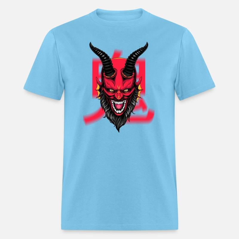 Japanese Red Oni Demon Tattoo