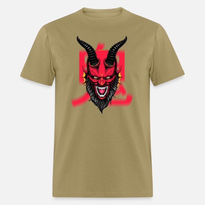 Japanese Red Oni Demon Tattoo