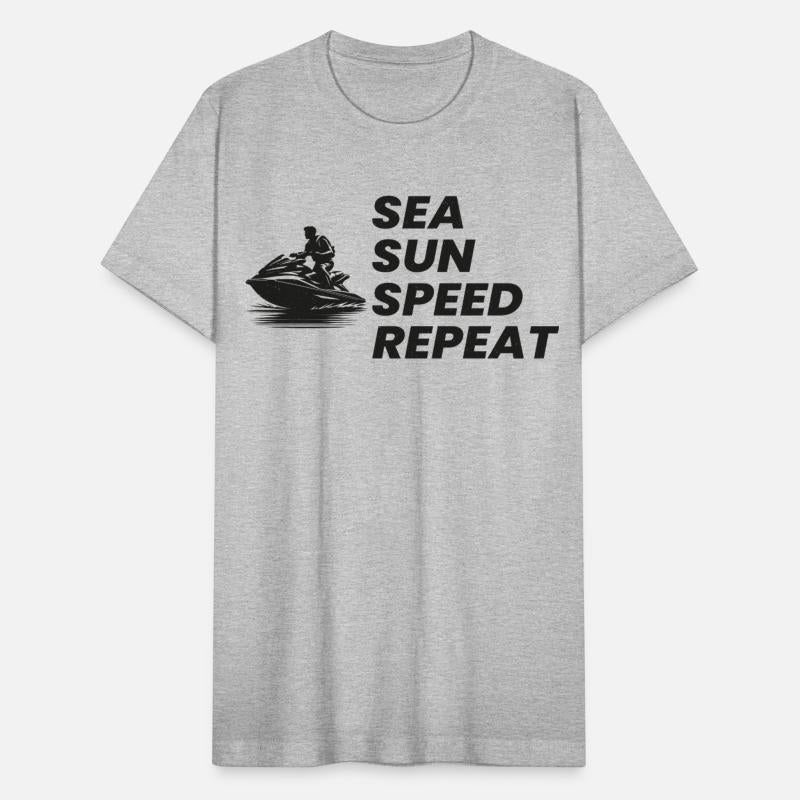 Jet Skiing Sea Adventure Speed Water Sports Fun