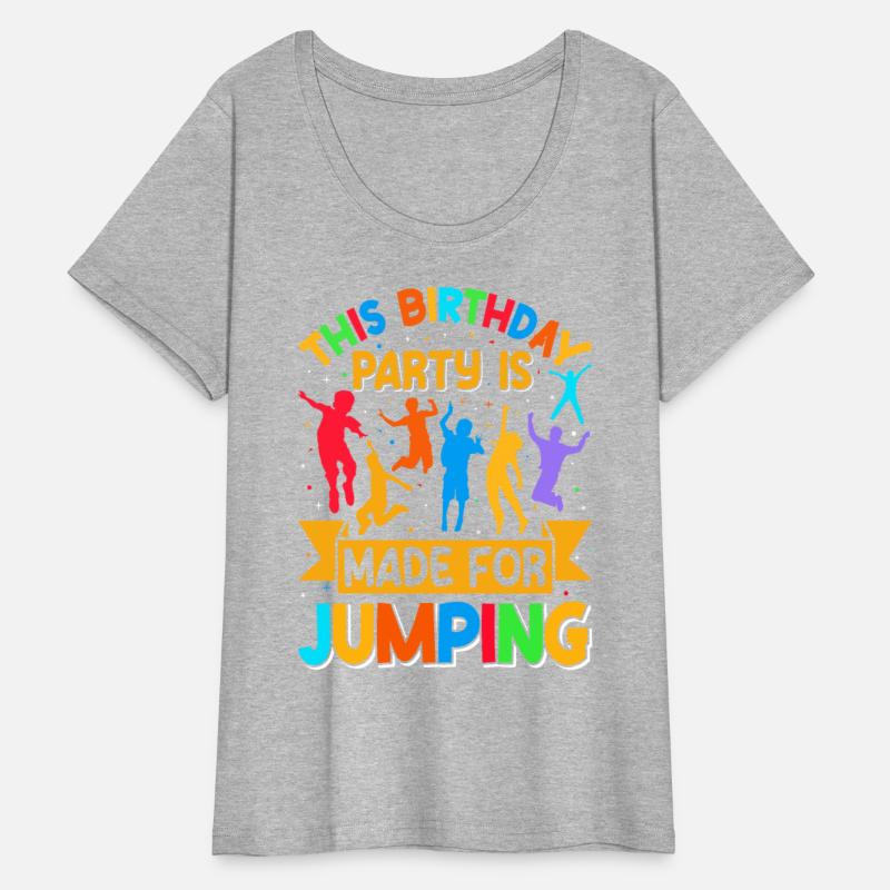 Jumping Joy Trampoline Birthday Party Design for