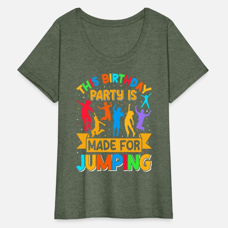 Jumping Joy Trampoline Birthday Party Design for