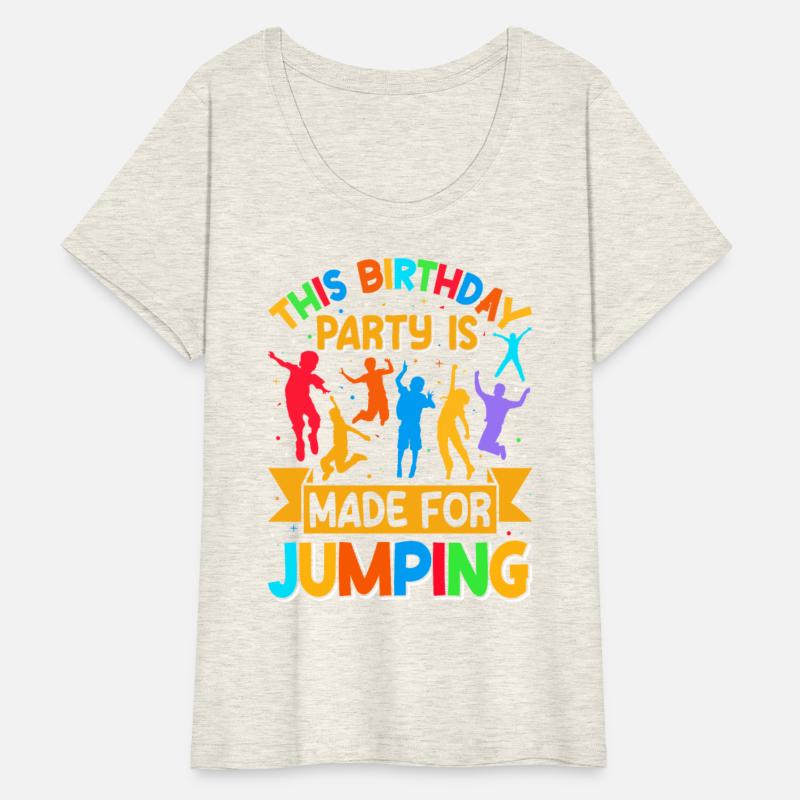 Jumping Joy Trampoline Birthday Party Design for