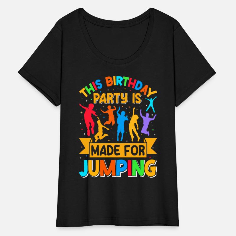 Jumping Joy Trampoline Birthday Party Design for
