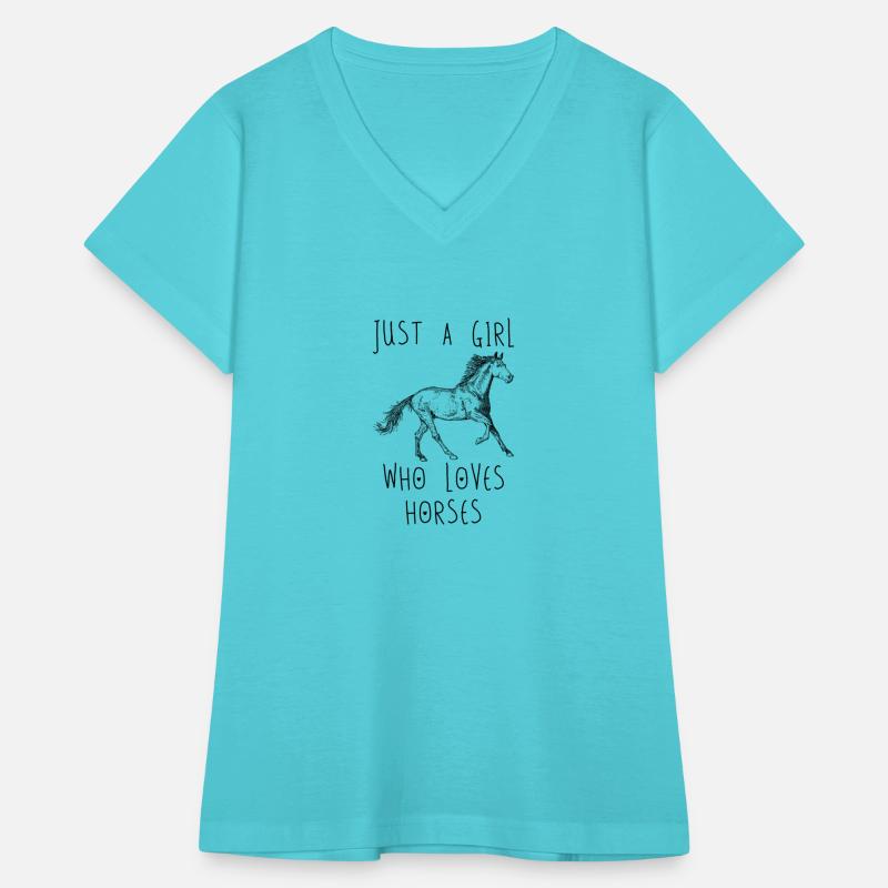 Just a girl who loves horses