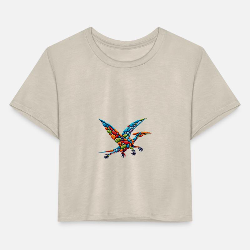 Kaleidoscopic Pebble Pterodactyl