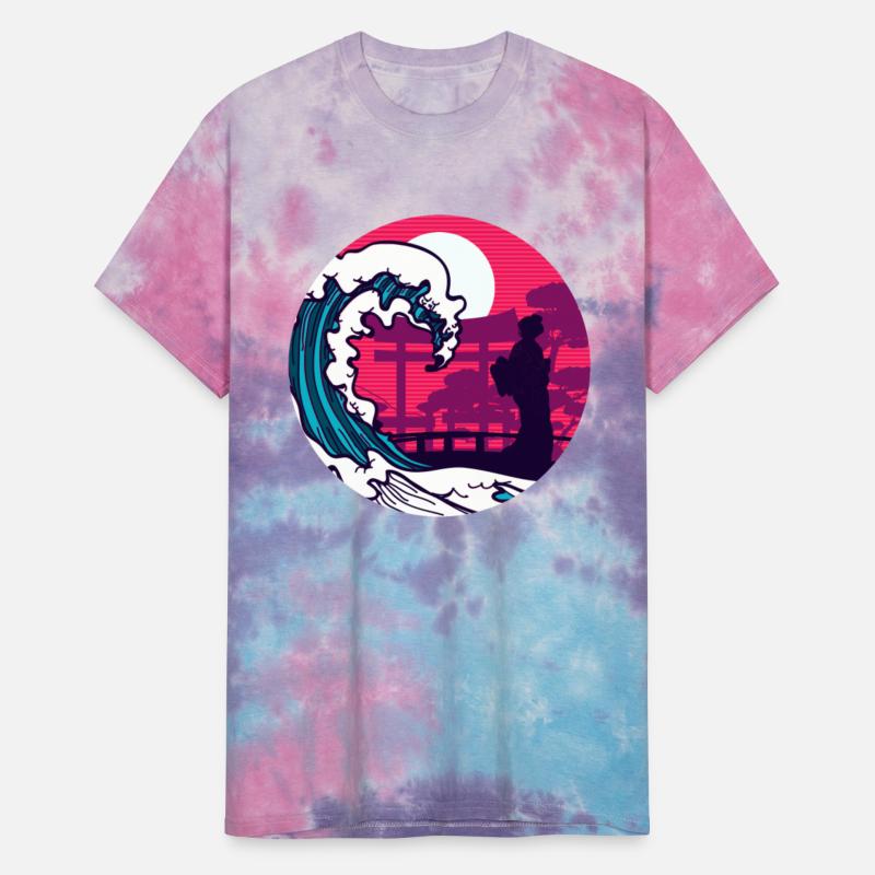 Kawaii Geisha Kanagawa Wave Japanese Aesthetic