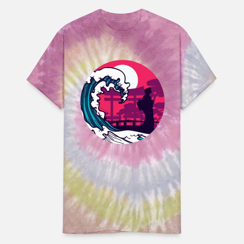 Kawaii Geisha Kanagawa Wave Japanese Aesthetic