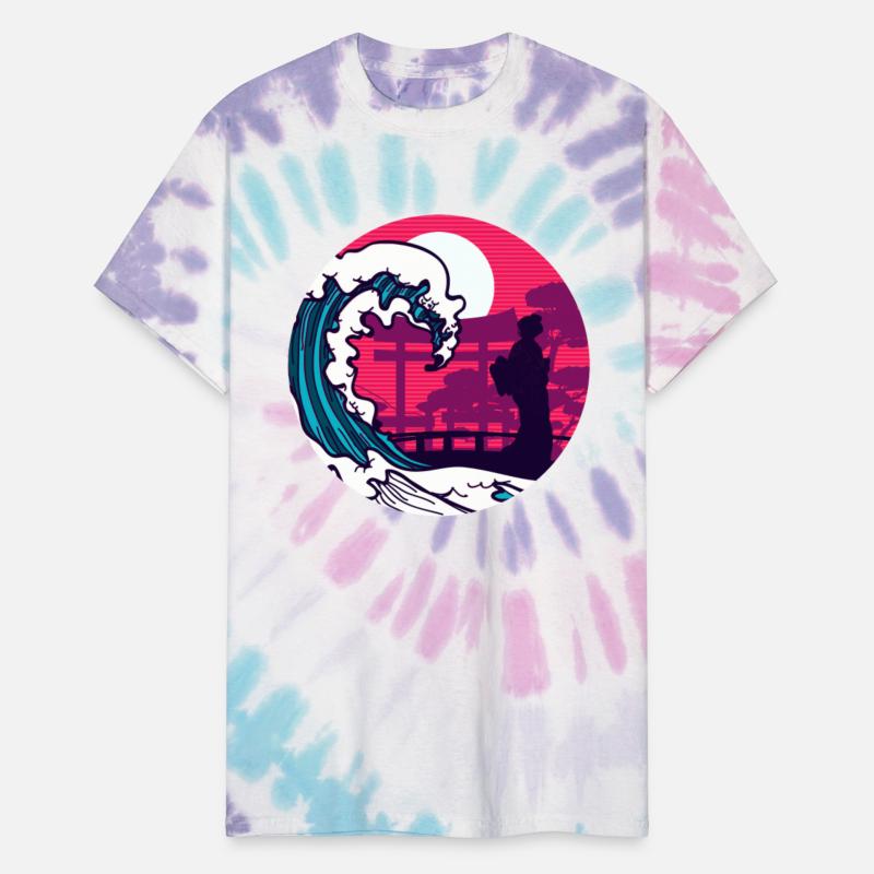 Kawaii Geisha Kanagawa Wave Japanese Aesthetic