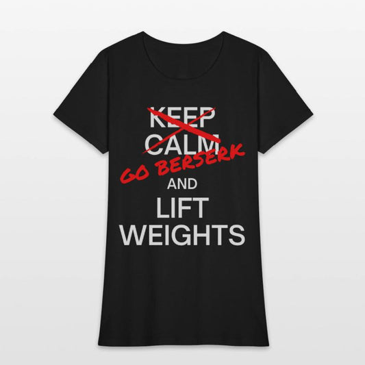 Keep Calm (Go Berserk) And Lift Weights