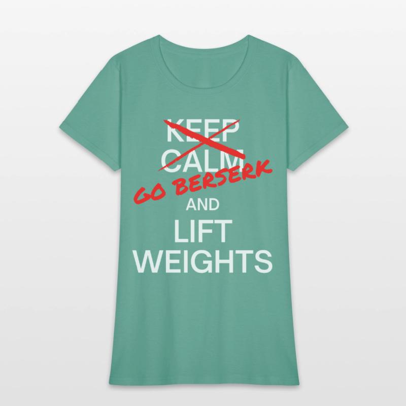 Keep Calm (Go Berserk) And Lift Weights