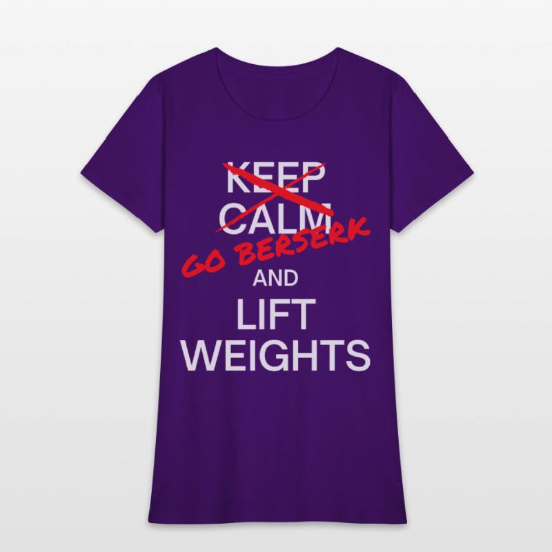 Keep Calm (Go Berserk) And Lift Weights