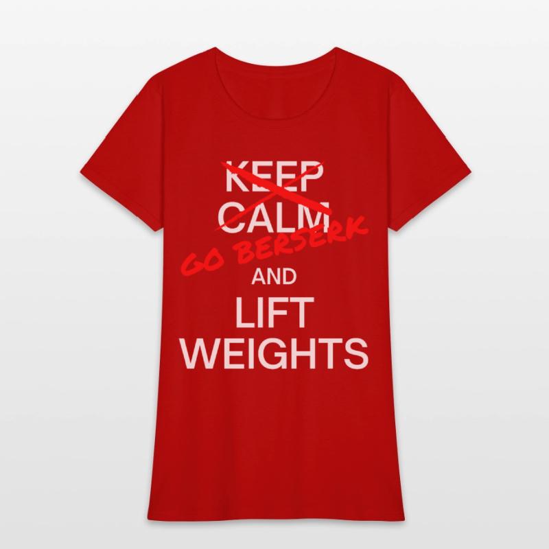 Keep Calm (Go Berserk) And Lift Weights