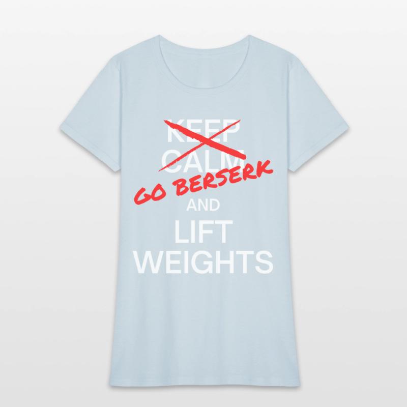 Keep Calm (Go Berserk) And Lift Weights
