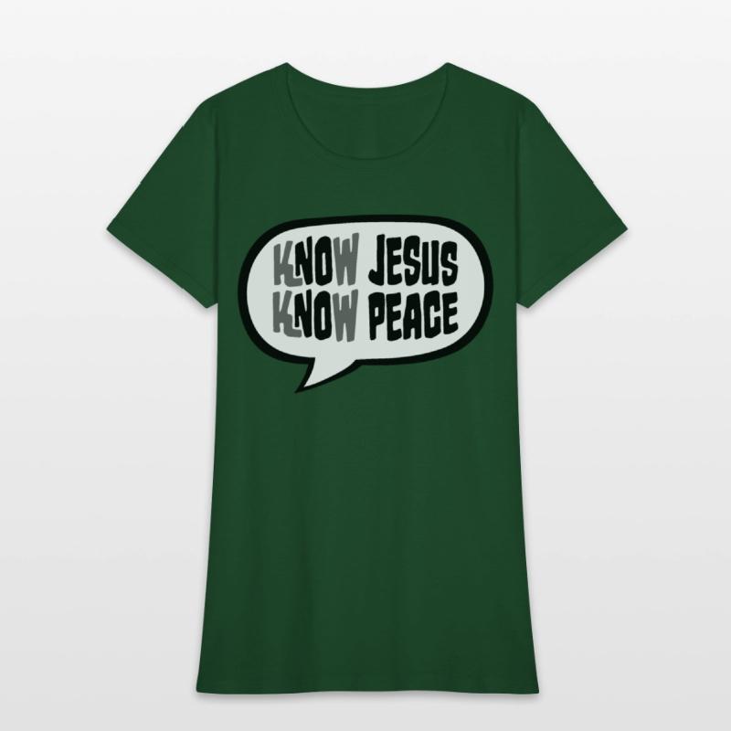 Know Jesus Know Peace No Hate Christian Bible Love