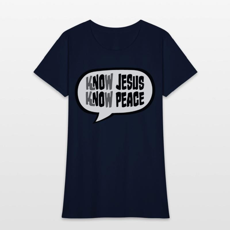 Know Jesus Know Peace No Hate Christian Bible Love