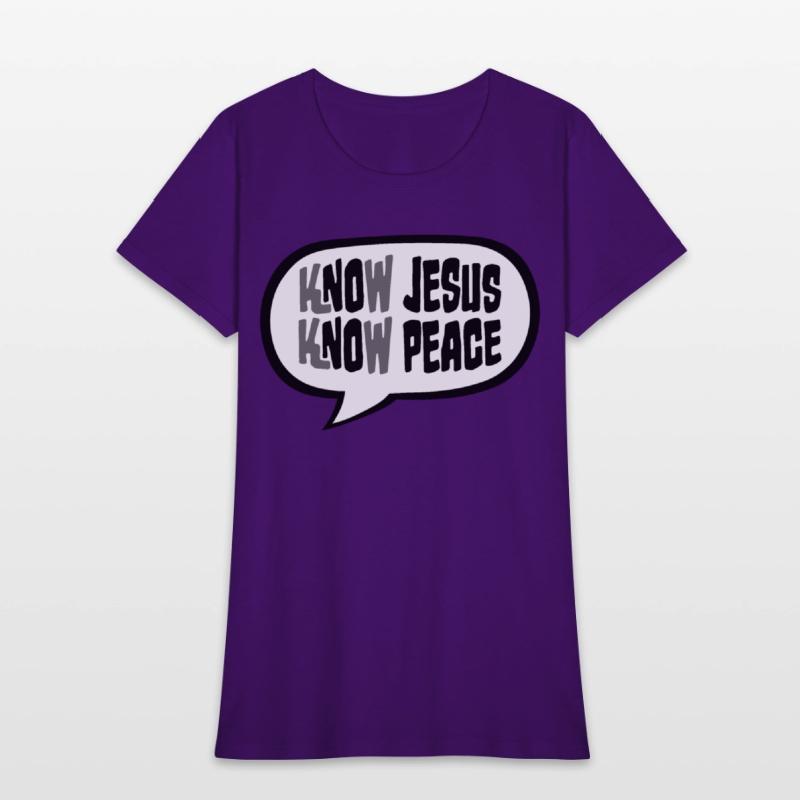 Know Jesus Know Peace No Hate Christian Bible Love