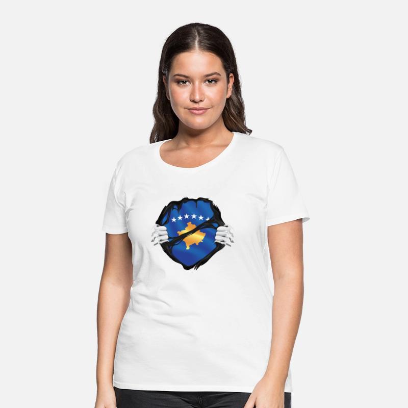 Kosovo Hands Ripped Flag