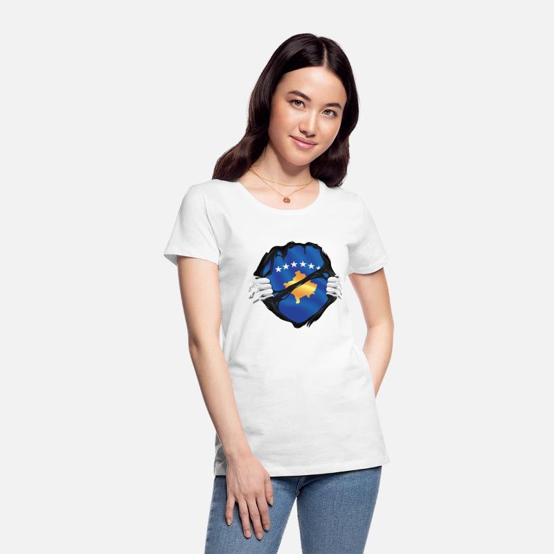 Kosovo Hands Ripped Flag