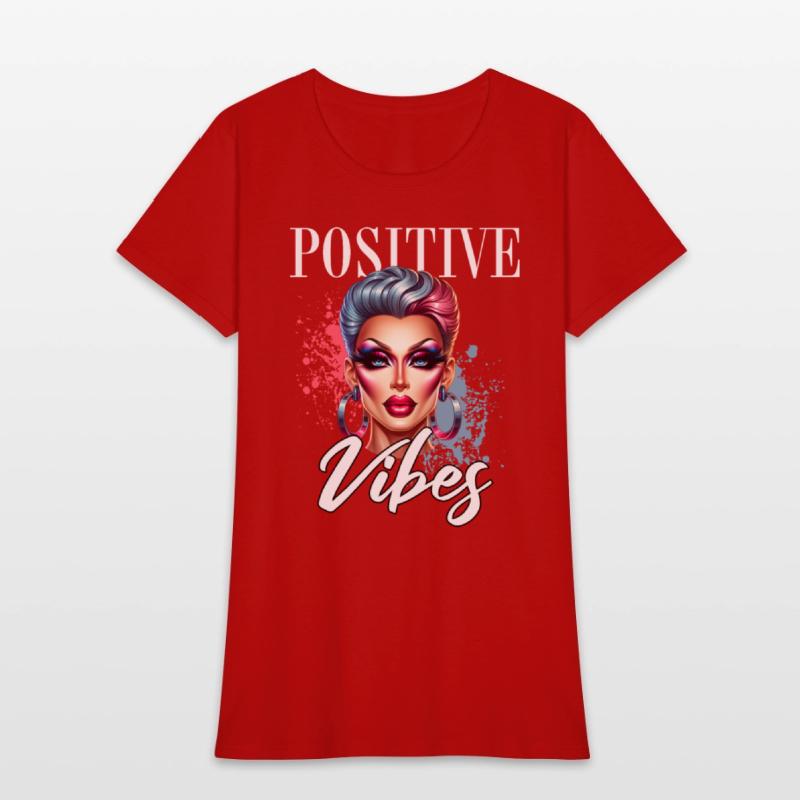 LGBTQ+ Pride Positive Vibes Graphic