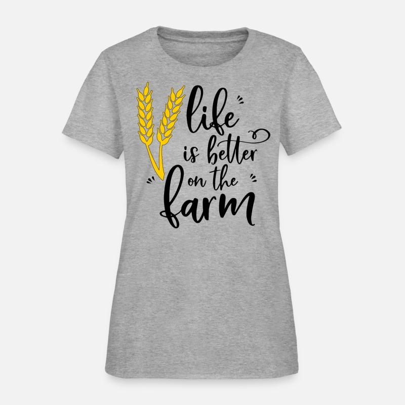 LIFE IS BETTER ON THE FARM RANCH gift for farmers
