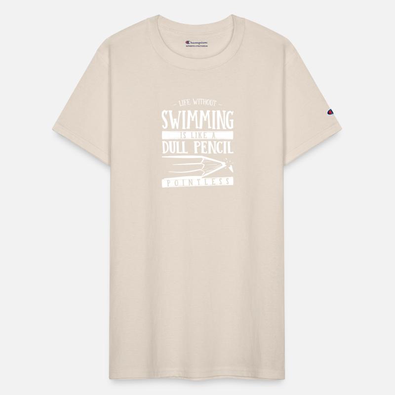 Life Without Swimming Is Like a Dull Pencil Funny