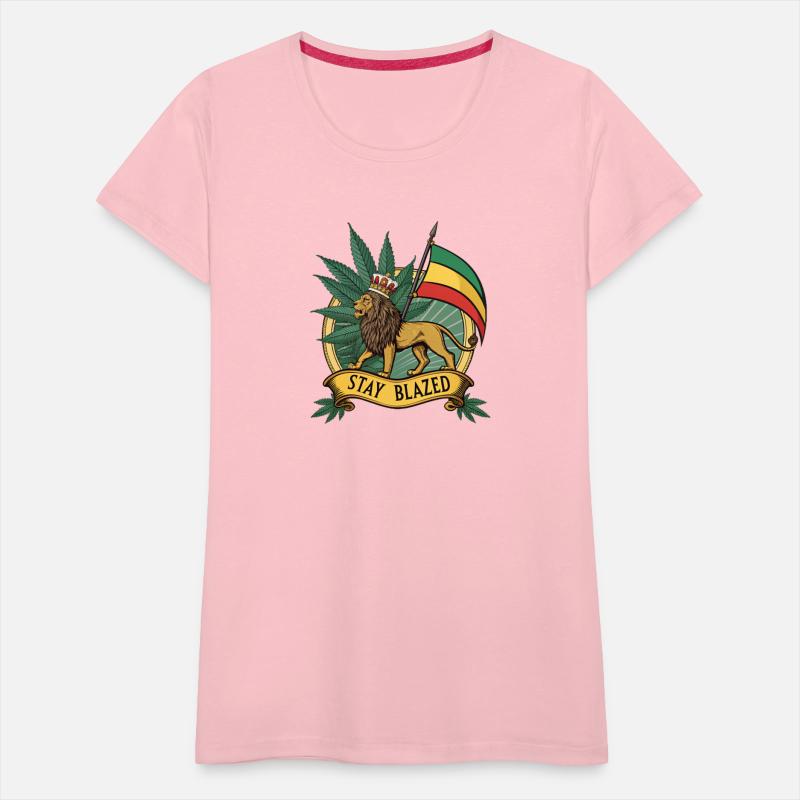 Lion of Judah Rasta Flag &Weed Leaf Vintage Design