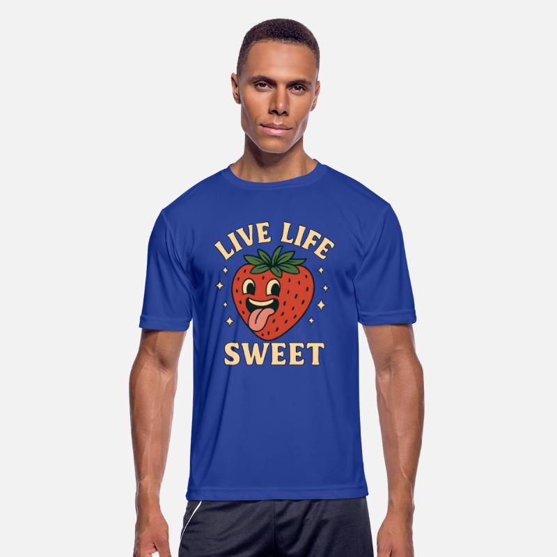 Live Life Sweet – Funny Strawberry