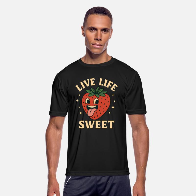 Live Life Sweet – Funny Strawberry
