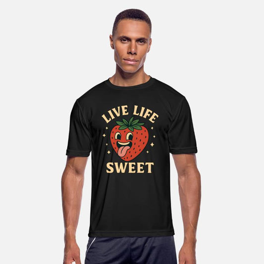 Live Life Sweet – Funny Strawberry