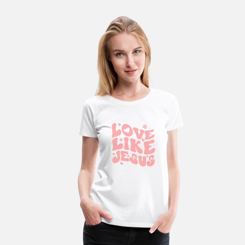 Love Like Jesus Positive Catholic Preppy Christian