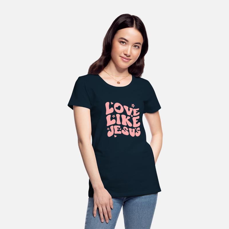 Love Like Jesus Positive Catholic Preppy Christian