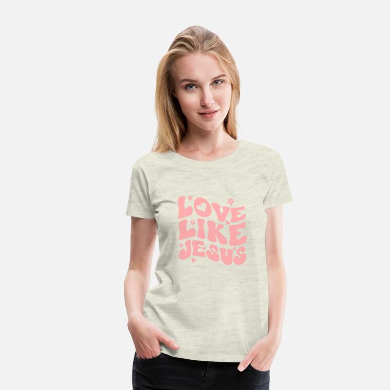 Love Like Jesus Positive Catholic Preppy Christian